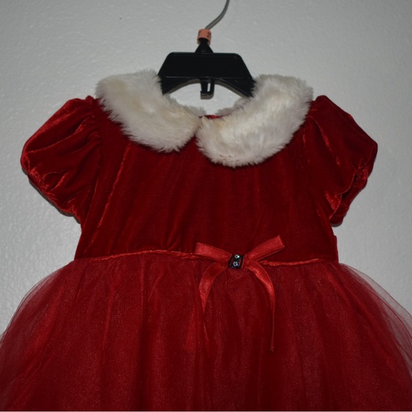 Blueber boulevard cute red dress, size 2t - Picture 2 of 7
